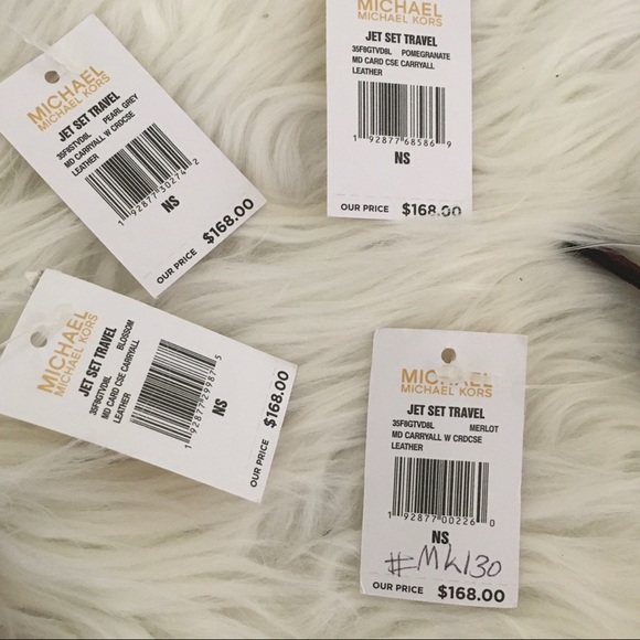 Michael Kors jet set card case carryall wallet - Picture 7 of 8